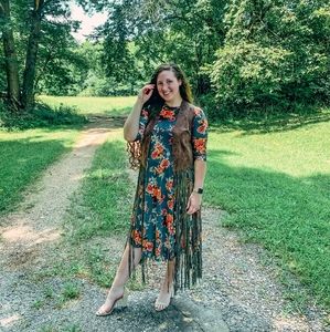 Tropical Jungle Green Vest